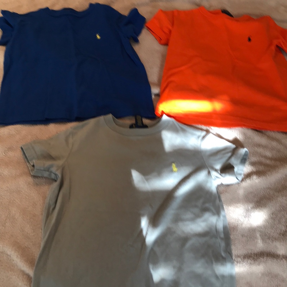 Boys round neck polo T-shirt